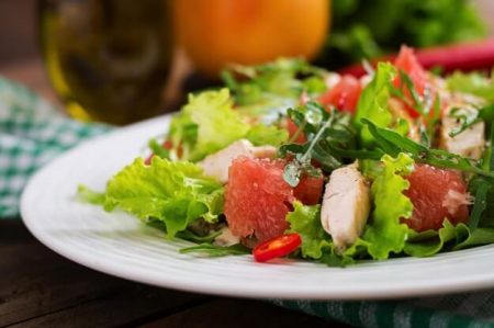 Chicken Salad with Grapefruit