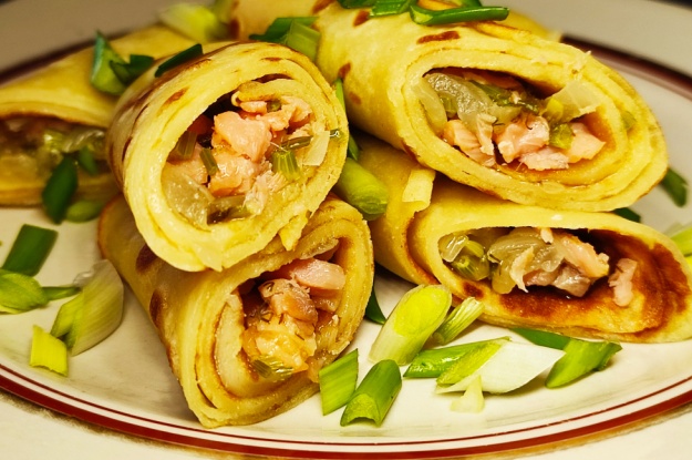 Savory Crepes with Green Onion and Dill 6