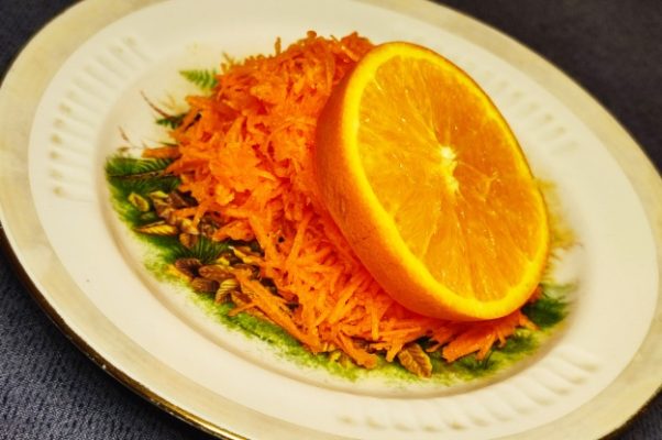 Raw Carrot Salad Recipe