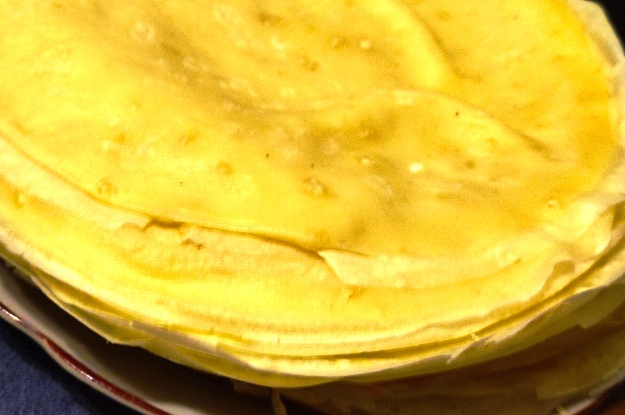 Savory Crepes with Mushrooms and Eggs 2