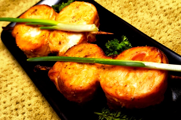 Air-Fried Salmon Violin with Scallions 8