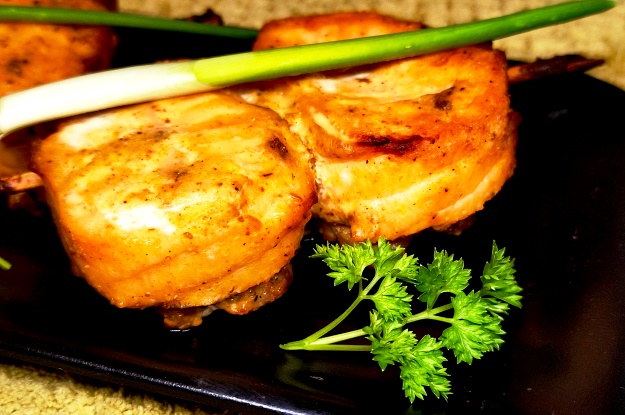 Air-Fried Salmon Violin with Scallions 9