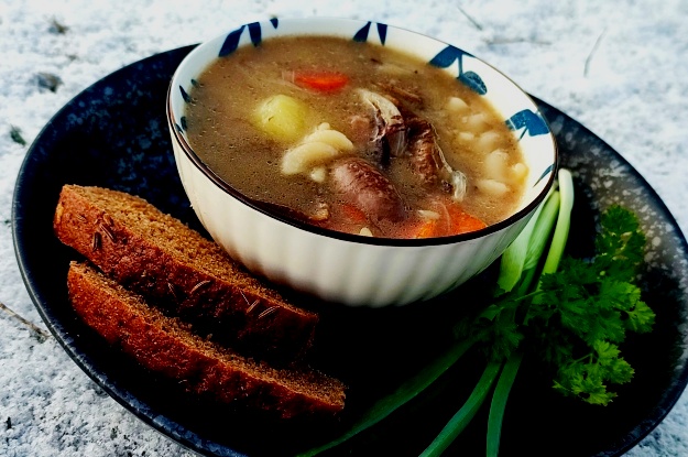 Savory Porcini Mushroom Chicken Soup 6