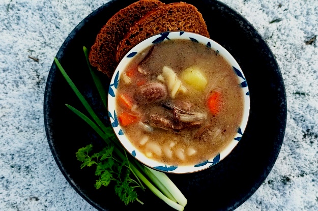 Savory Porcini Mushroom Chicken Soup 7