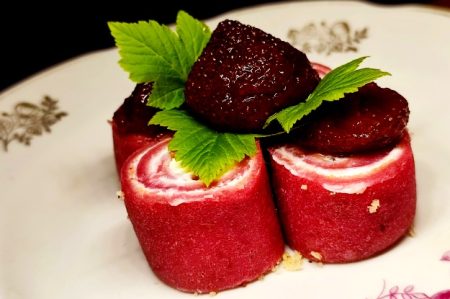 Berrylicious Beetroot Crepes