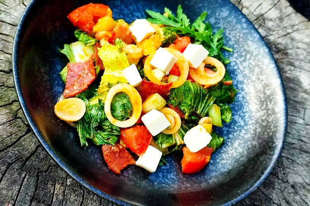 Easy Slow Cooker Mustard Greens 4